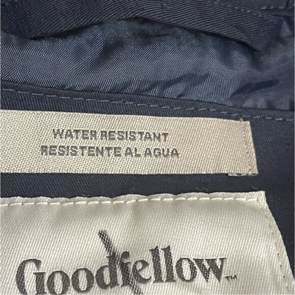 Goodfellow & Co Men’s Water-Resistant Bomber Jacket – Size L – Navy Blue Lightwe - Picture 6 of 7